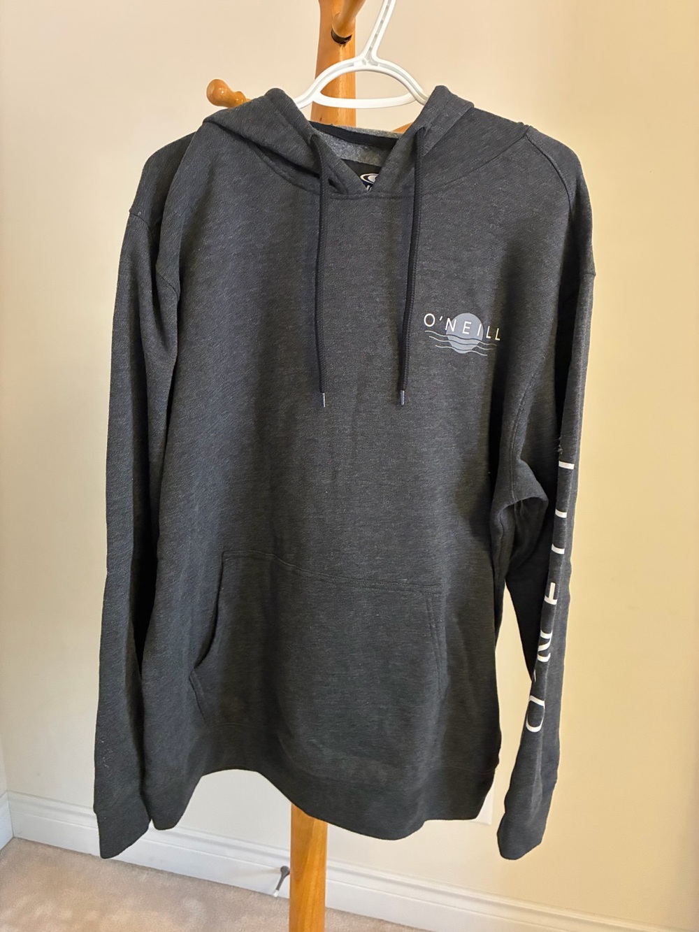 O'Neill Charcoal Gray Men's Pullover Hoodie